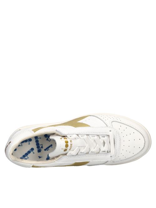 Sneakers in pelle DIADORA HERITAGE | B.ELITE H ITALIA SPORTBIANCO-ORO